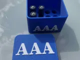 Storage, tray for AAA batteries-0