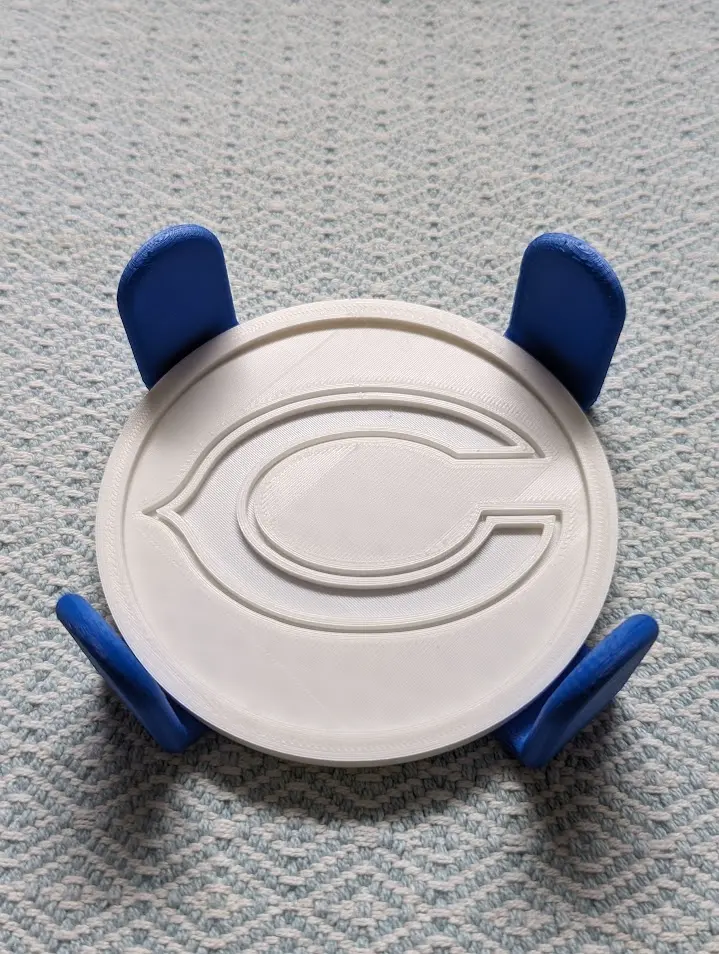Chicago Bears Coaster w/holder (holds 6)