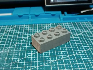 Mattoncino costruzioni 2x4 - construction brick 2x4