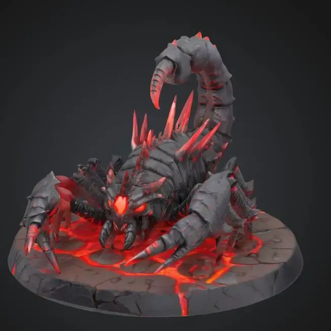 FREE death scorpion game rpg