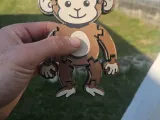 Flexible monkey toy multicolor-2