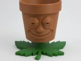 Pot Head Planter/Ashtray-0