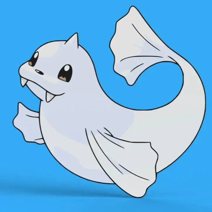Dewgong Wall Art
