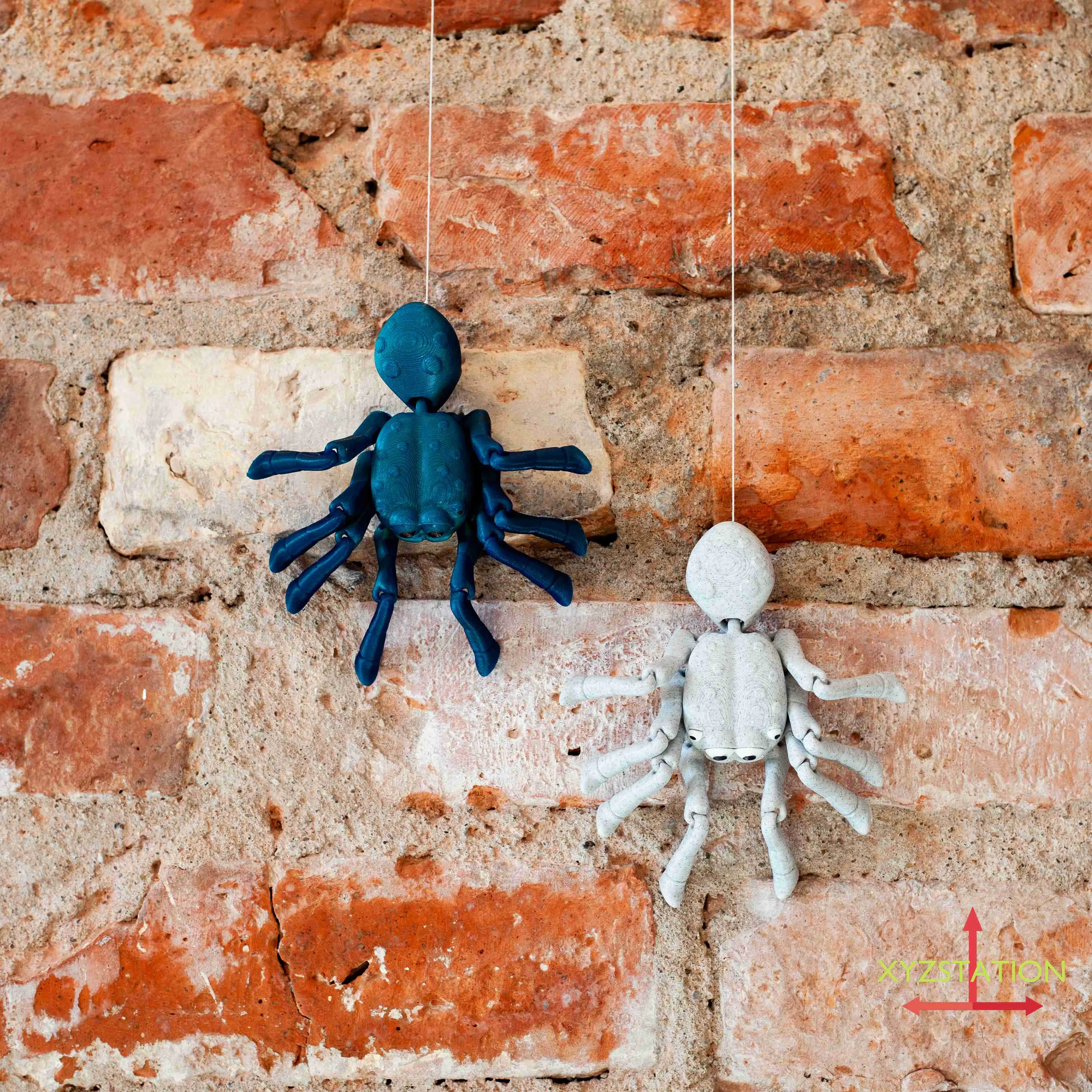 Cute Spider - Articulated - Halloween decoration