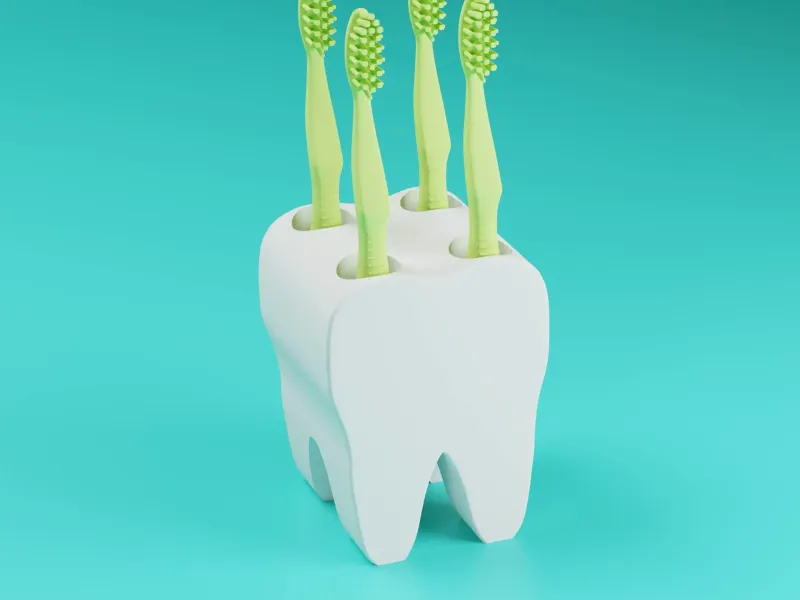 toothbrush holder