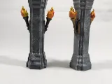 Pillar with flames - modular supportless building system-2