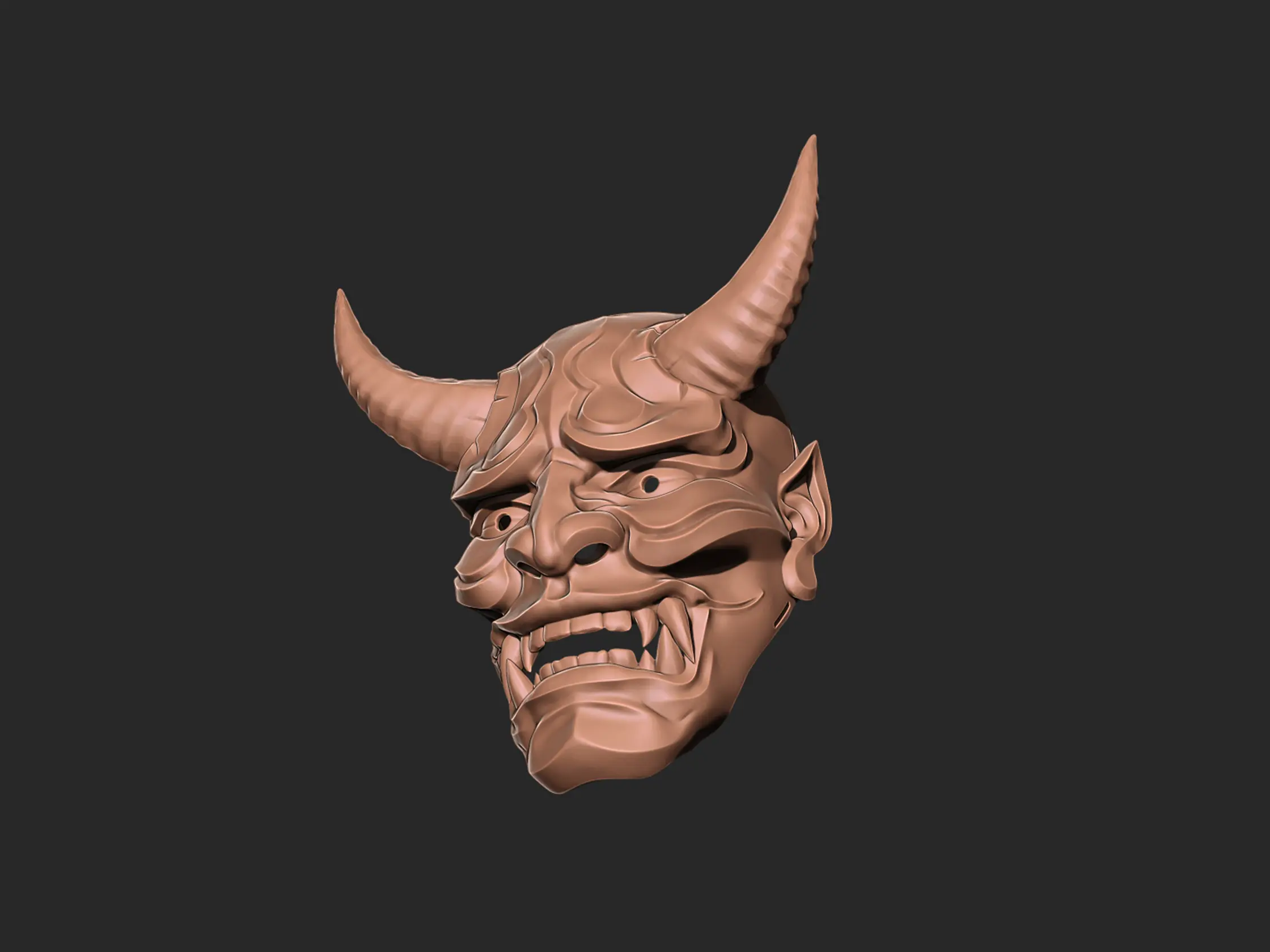 Hannya Mask 3d print model