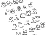 Alphabet Lore all 26 letters with and without base-3
