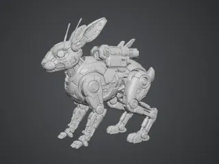 Lapin mécanisé