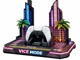 Vice Mode PS5 Controller Stand – GTA 6 Style Gaming Dock-0