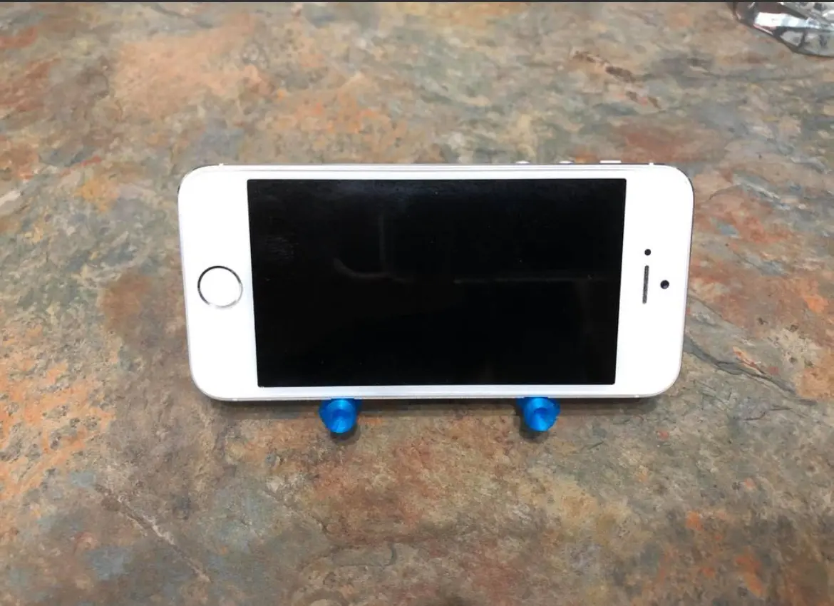 Boo- a folding phone holder