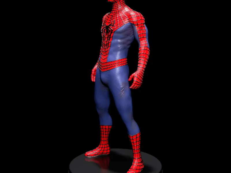 THE AMAZING SPIDERMAN - ANDREW GARFIELD 3D PRINTING
