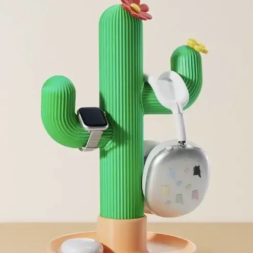 Cactus Electronic Device Holder