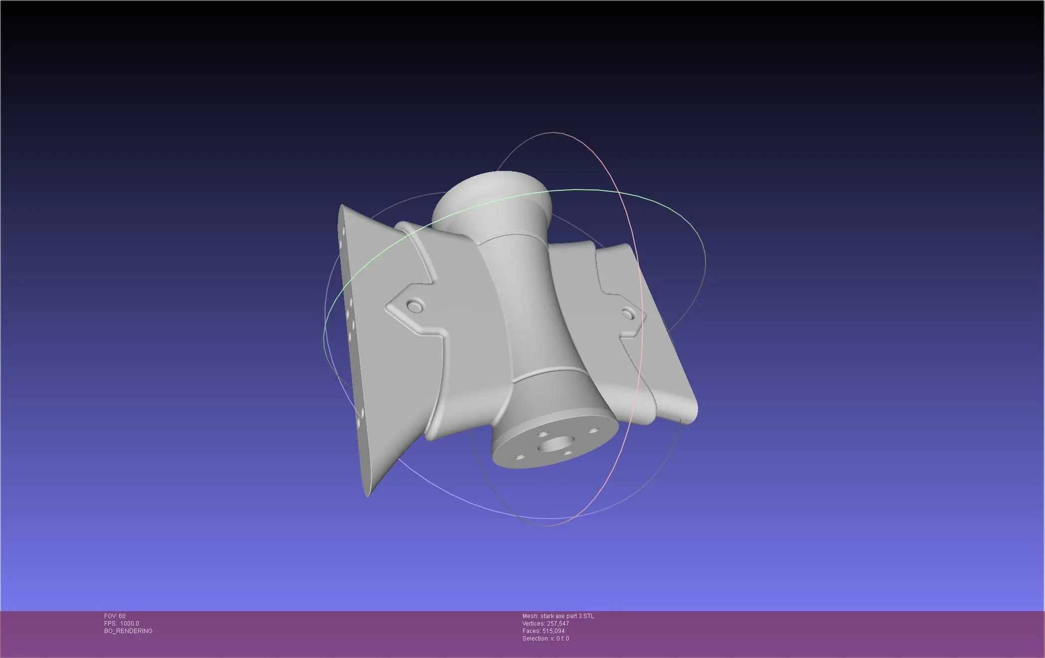 Frieren Stark Axe Printable Model