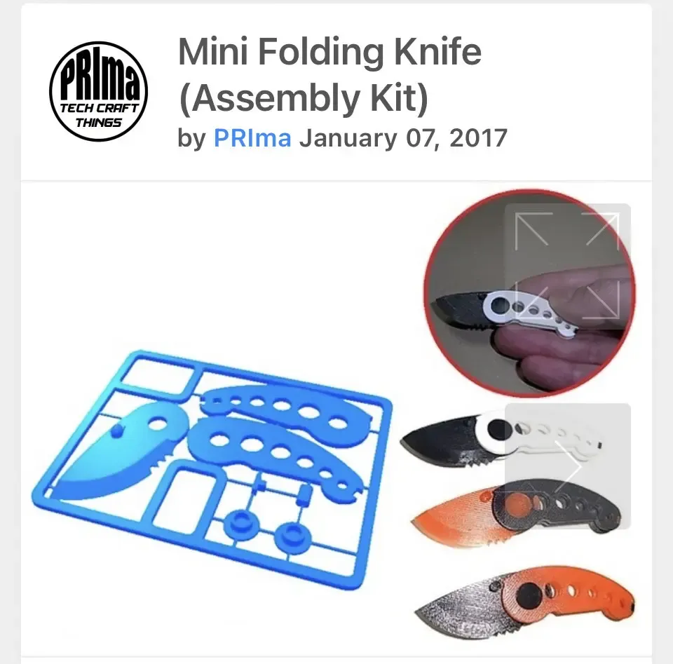 Knife Kit Card