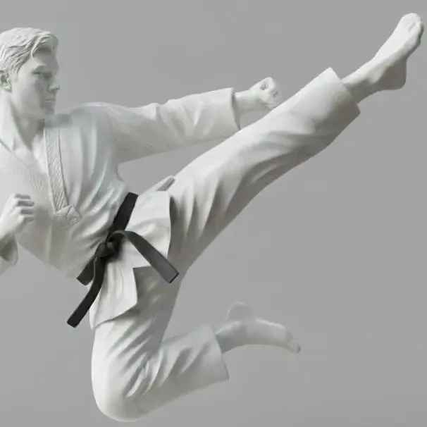 Taekwondo Athlete Bust