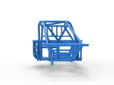 Frame of Super Dirt Late model Scale 1:25-6