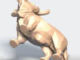 Yak Low Poly-6