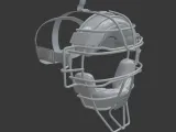 Baseball Catcher’s Face Mask – 3D Printable Protective Sport-1
