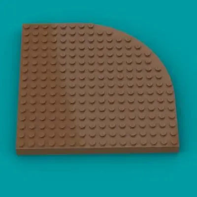 LEGO Brick, Round Corner 16 x 16