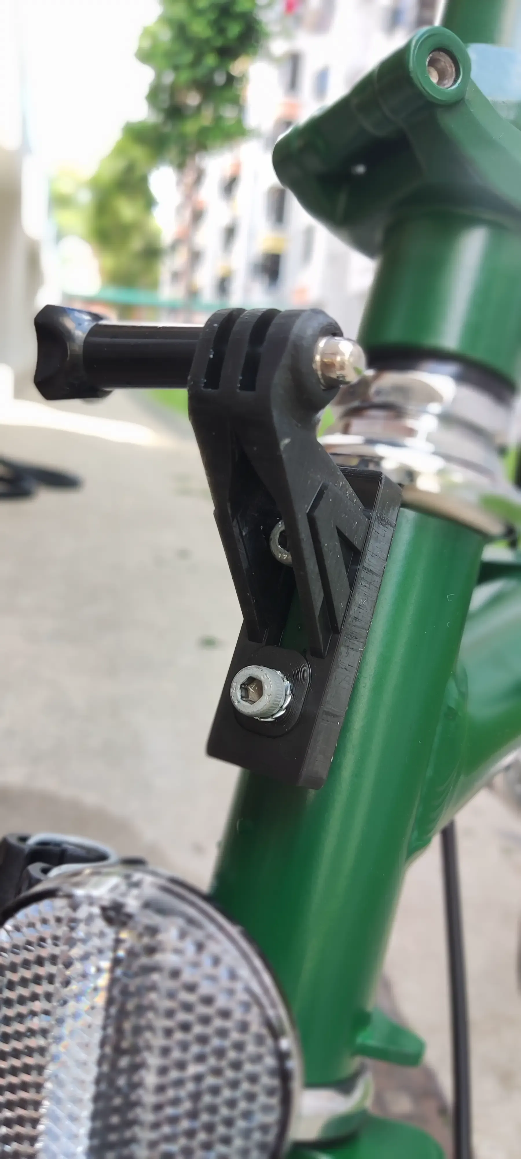 GroPro Mount for Brompton After removing front block
