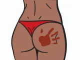 Butt Clap - Keychain (Double Sided)-0