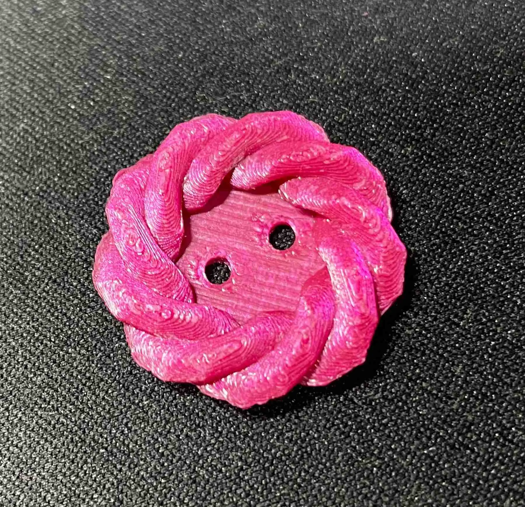 Very odd button, is this a flower?