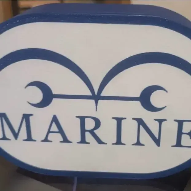 One Piece modelamp MARINE