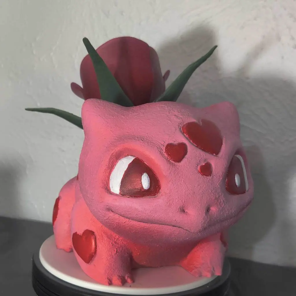 Valentine's Day Bulbasaur - Rosasaur