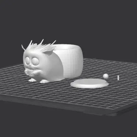 Cute Monster Coffee