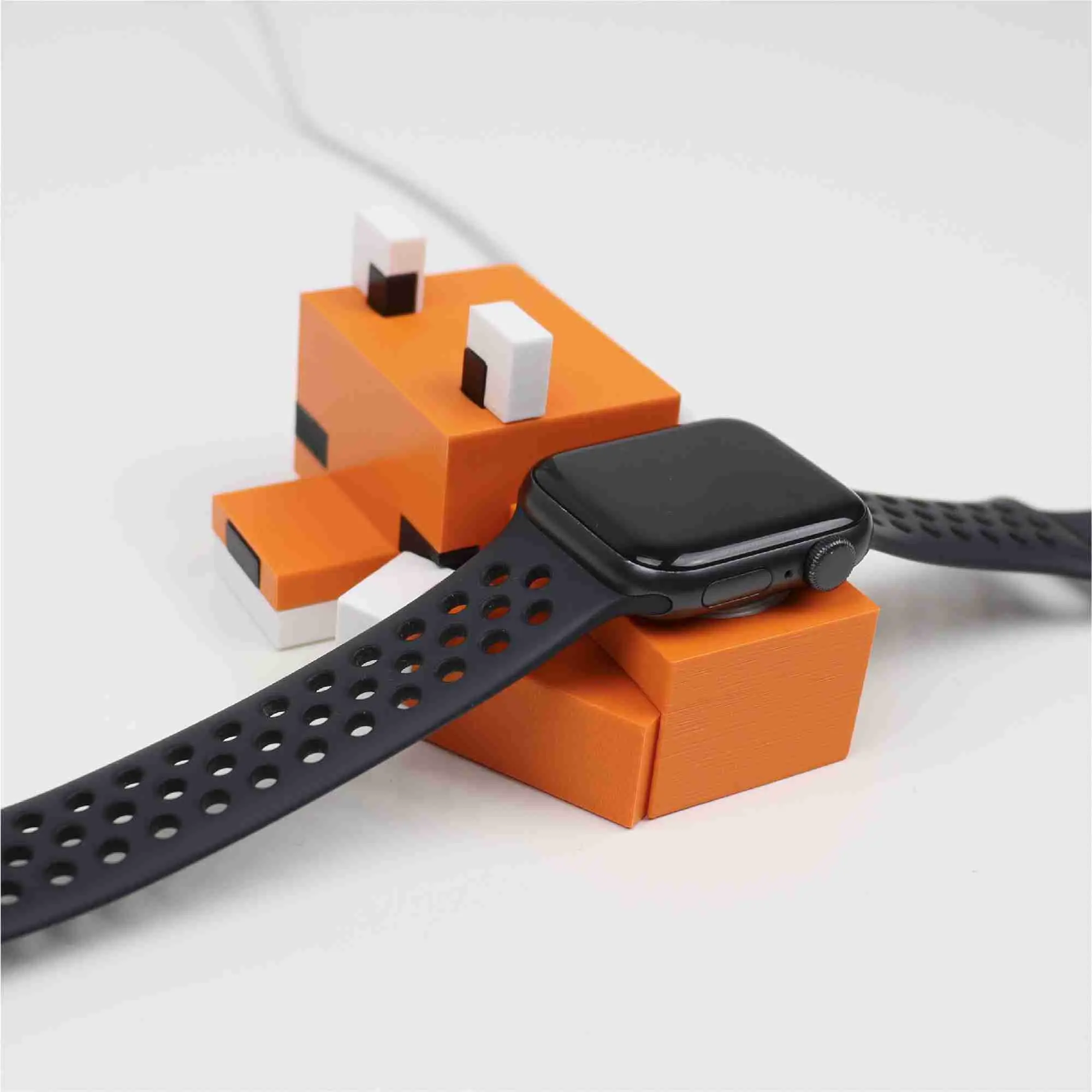 MINECRAFT FOX APPLE WATCH STAND