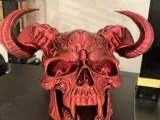 Demon skull Halloween Decor-2