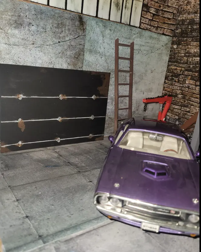 1/18 GARAGEPOORT D / GARAGEDEUR D