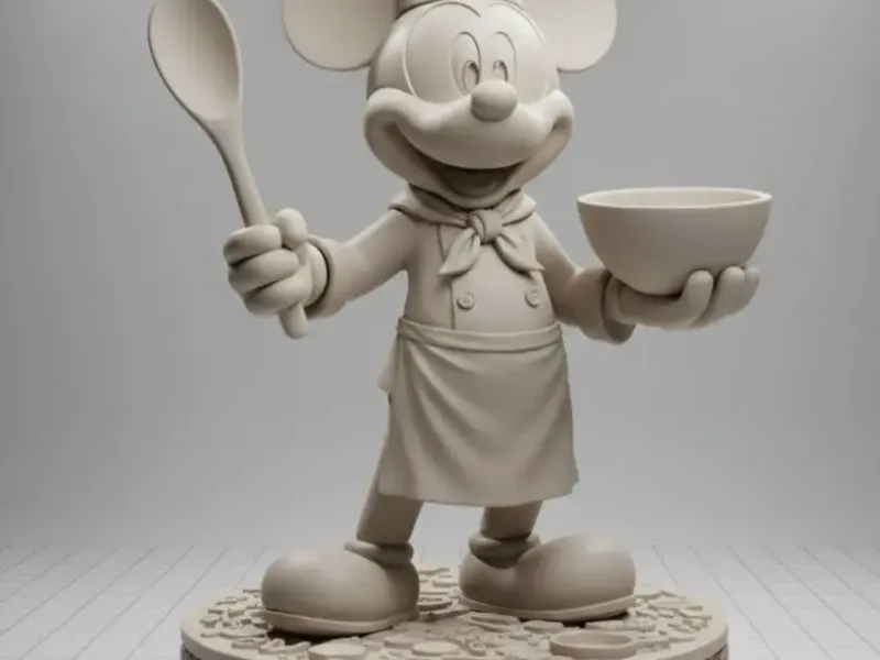 Mickey mouse - Chef - fan art