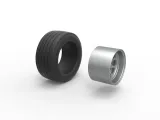 Wheel from Asphalt Modified stock car Version 3 Scale 1:25-8