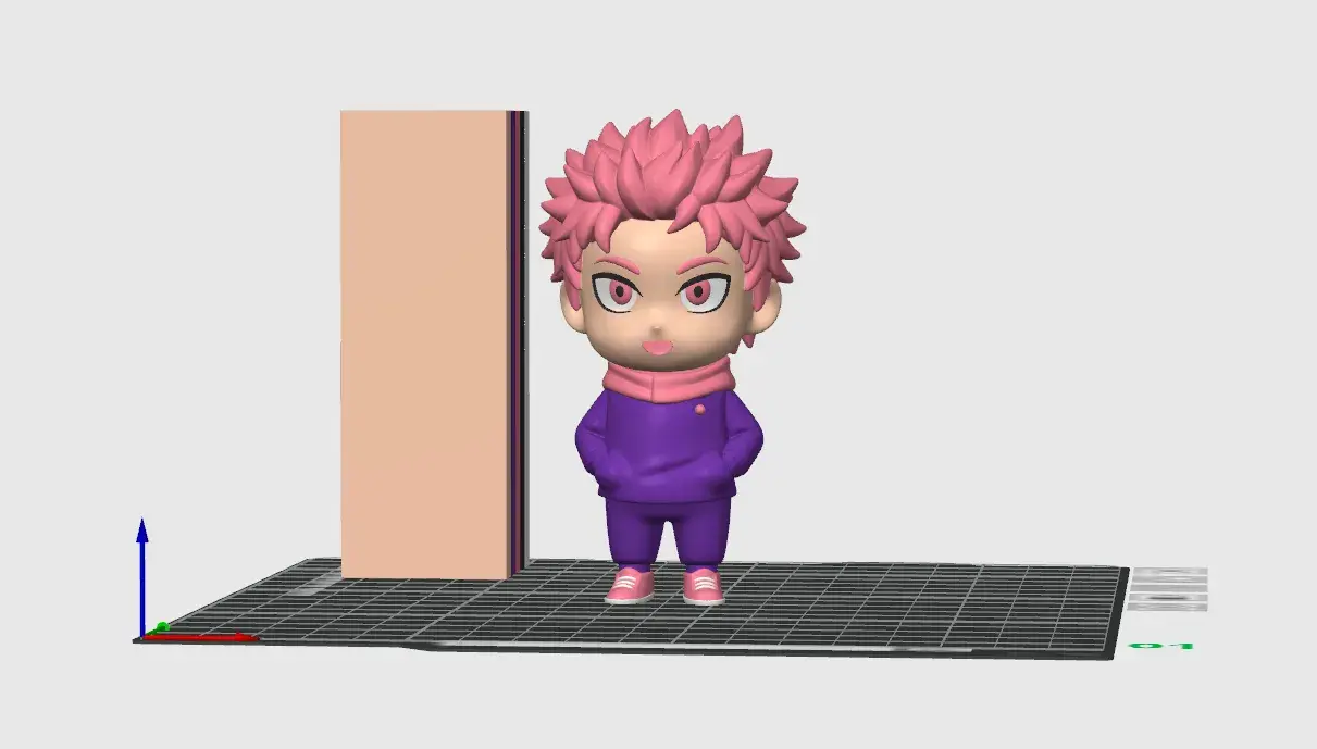 Yuji Itadori – Cute Anime Figure (Jujutsu Kaisen)