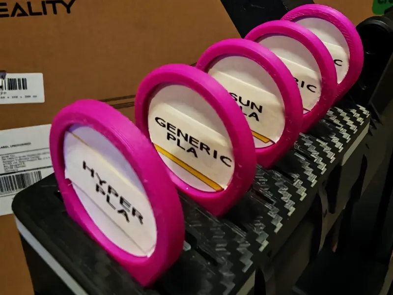 RFID tag holder for the CrealityHI