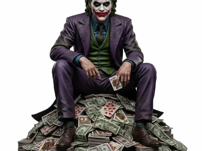 Joker Inspired 3d Figurine 2
