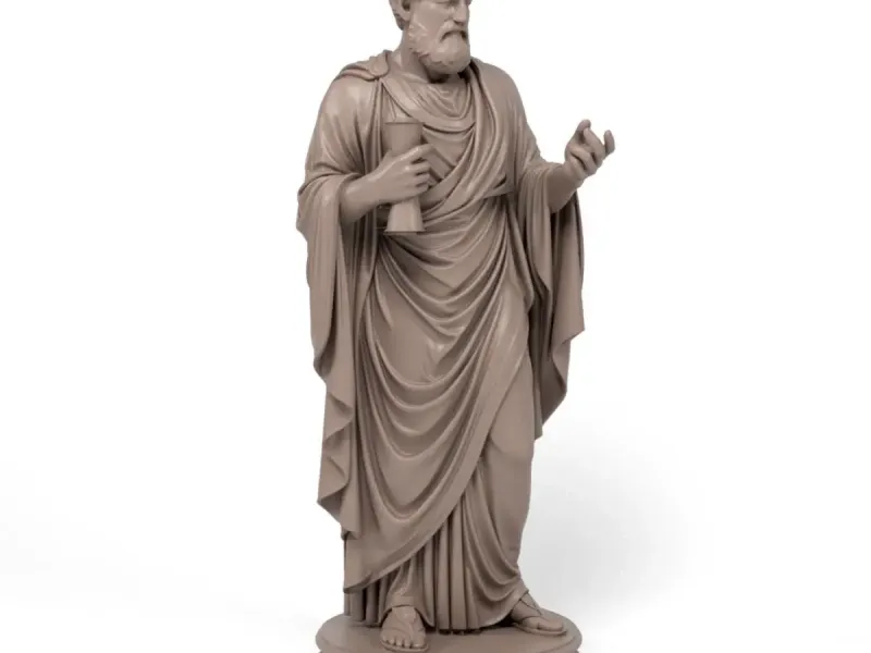 Statue von Platon