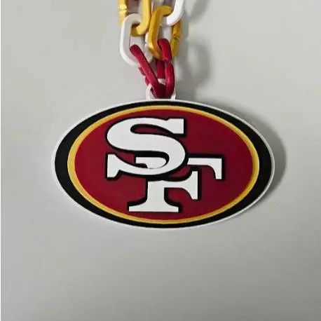 3D Printer Files | 3MF File | San Francisco 49ers Logo With Loop