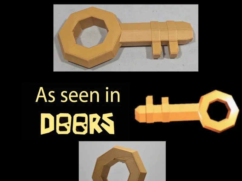 Backdoor key from Doors (Roblox)