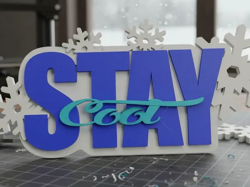 Cool Sign - Stay Cool❄️