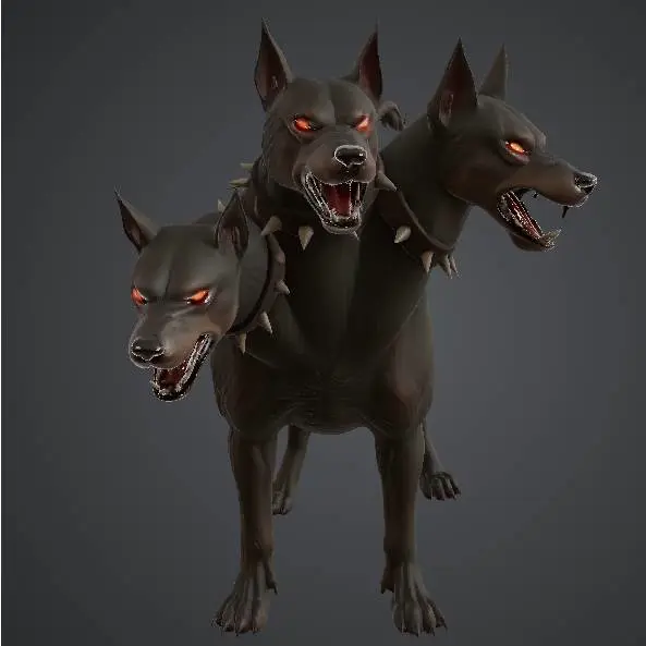 Cerberus Infernal Three-Headed Hellhound – Noah 0x03
