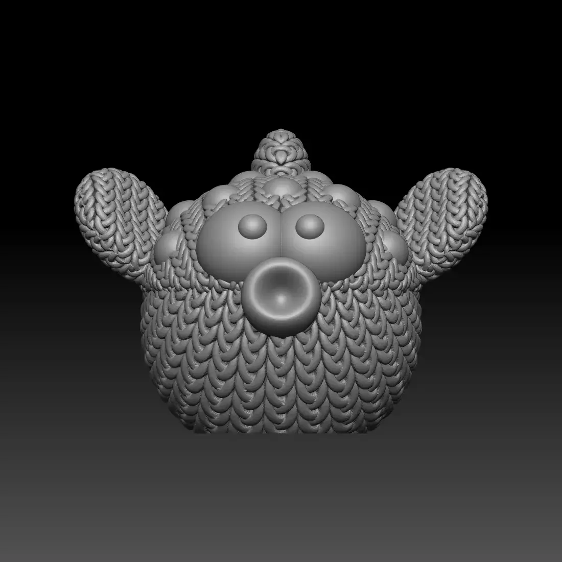 Knitted Puffer Fish