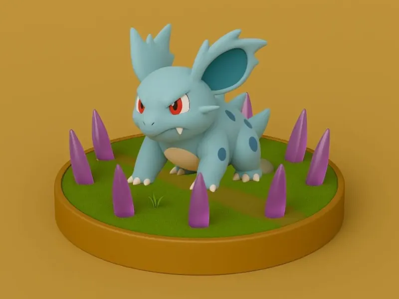 Pokemon battle style - Nidorina #030