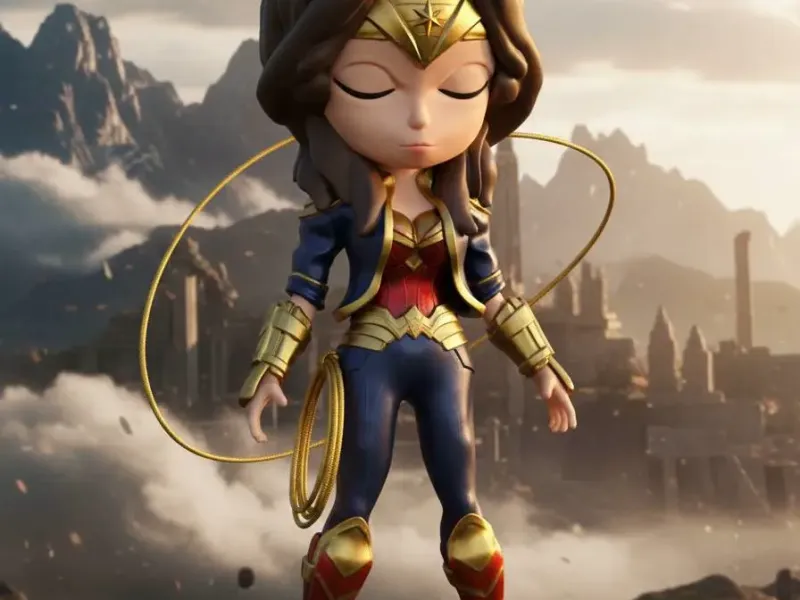Chibi WonderWoman DC