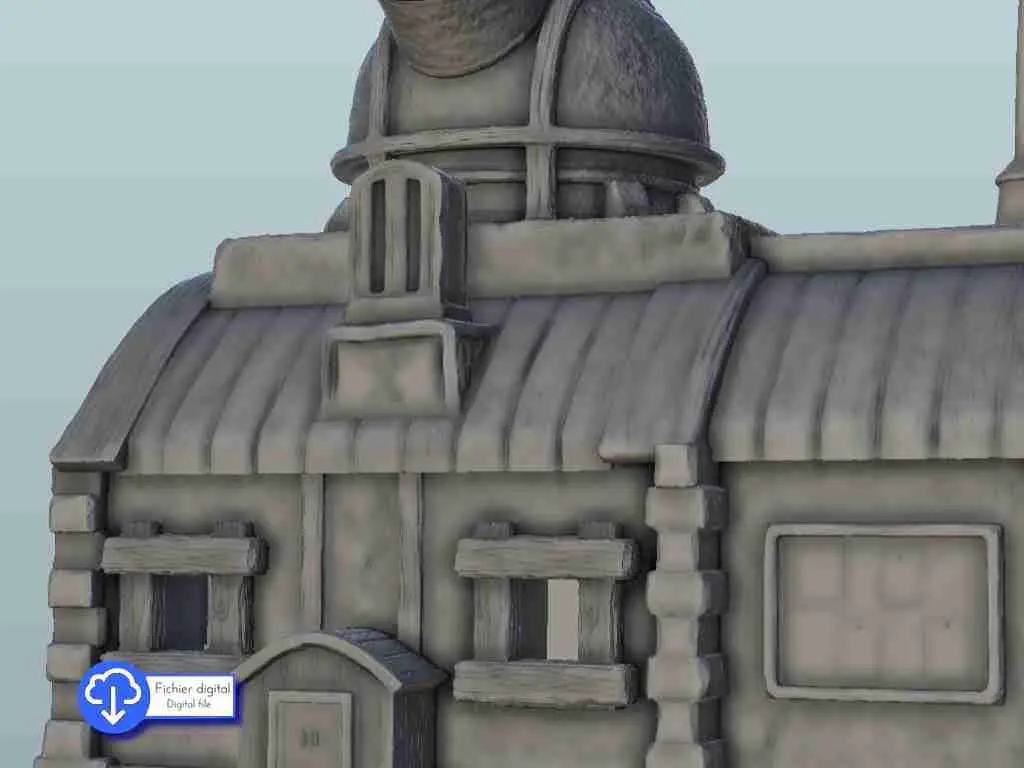 Medieval observatory - miniatures warhammer terrain scenery