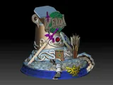 zelda TotK nintendo switch pro controller stand-2