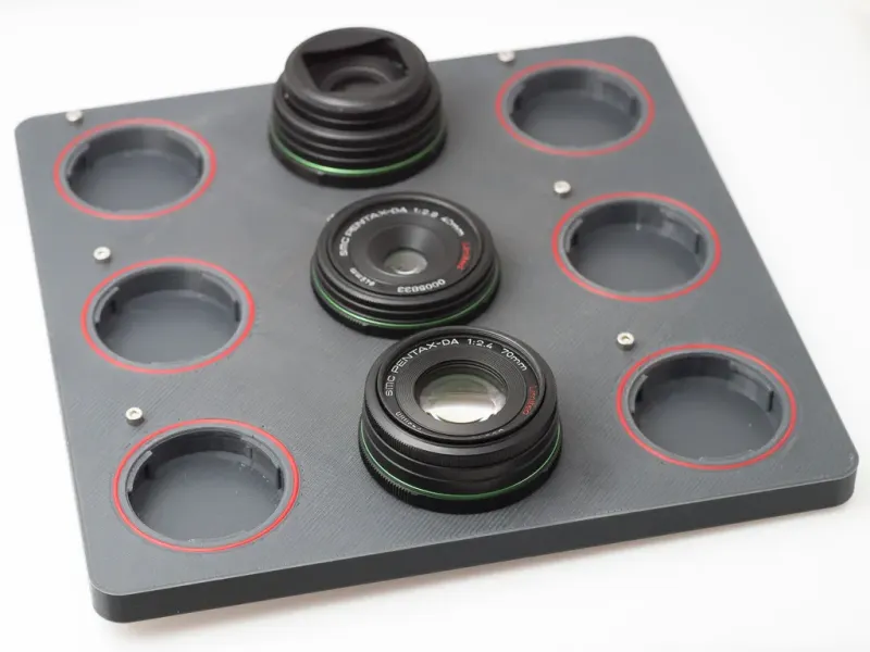 Lens Rack (Pentax K-mount)