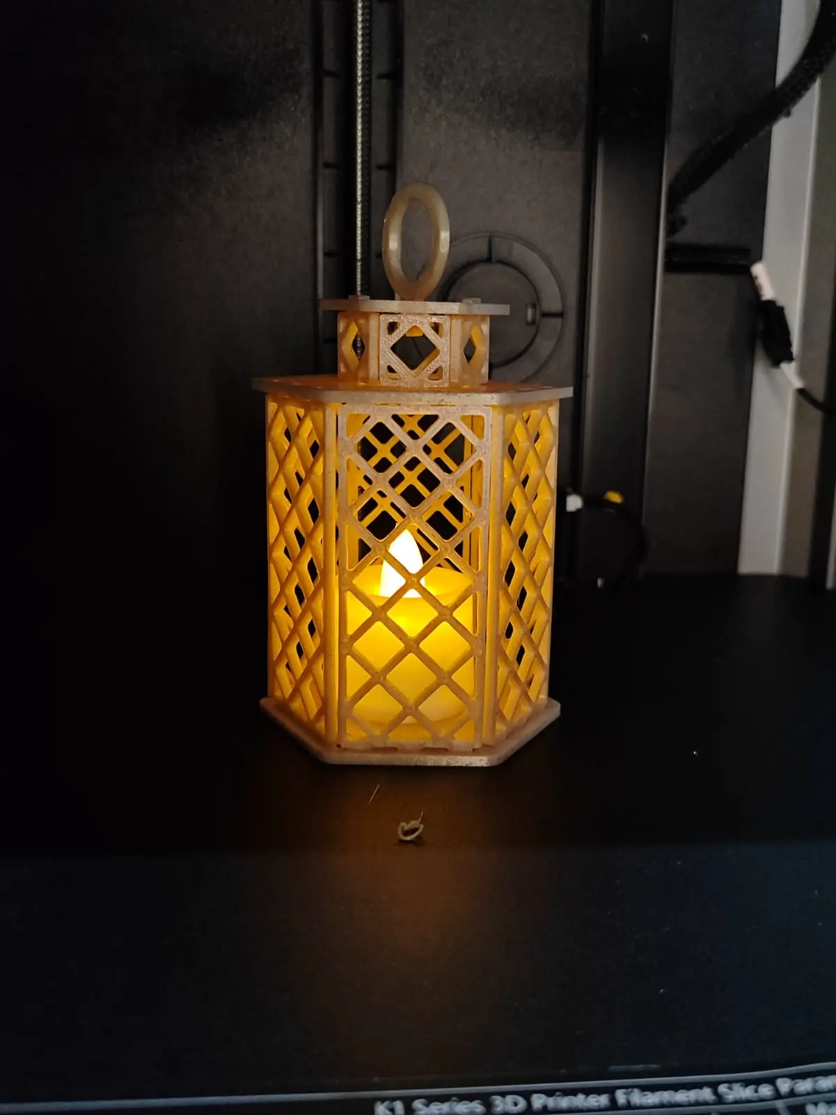 Hexagonal Lattice Decorative Lantern
